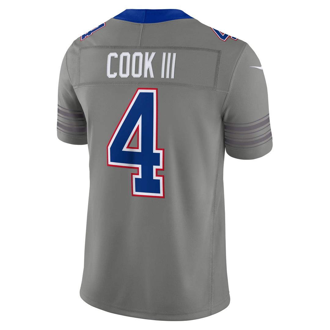Buffalo Bills James Cook III Nike Team Vapor F.U.S.E. Stitched Limited Jersey - Royal