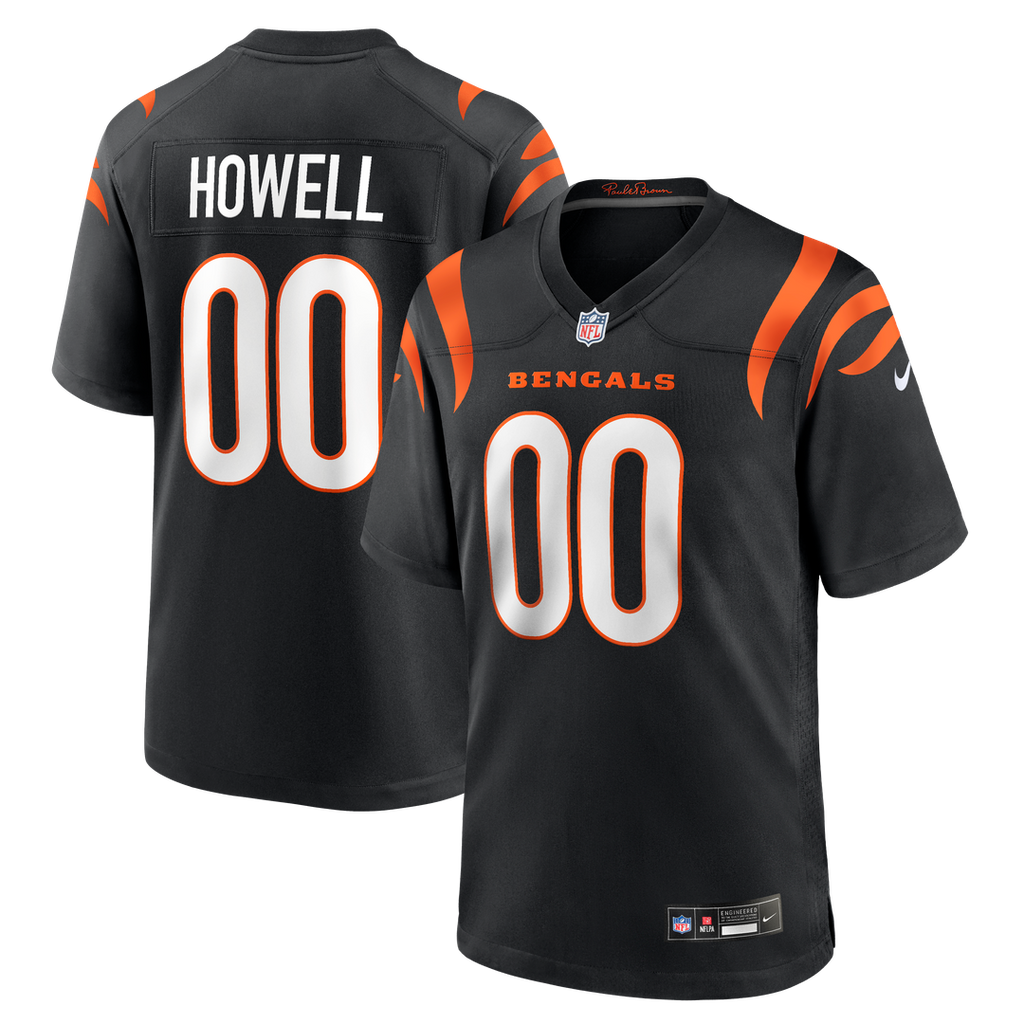 Cincinnati Bengals Cashius Howell Nike Team Game Jersey - Black