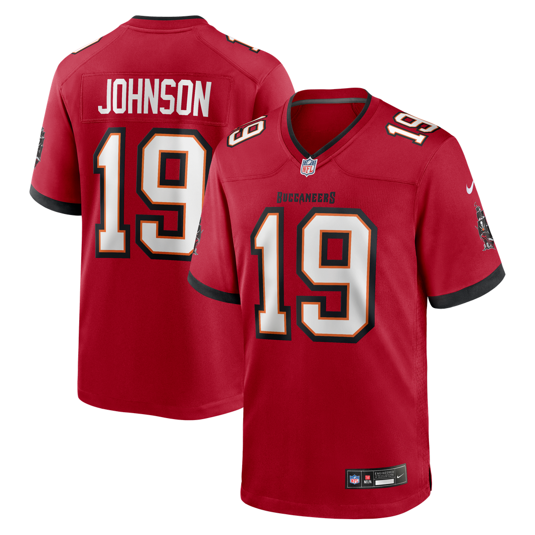 Tampa Bay Buccaneers Keyshawn Johnson Nike Game Retired Player Jersey - Red