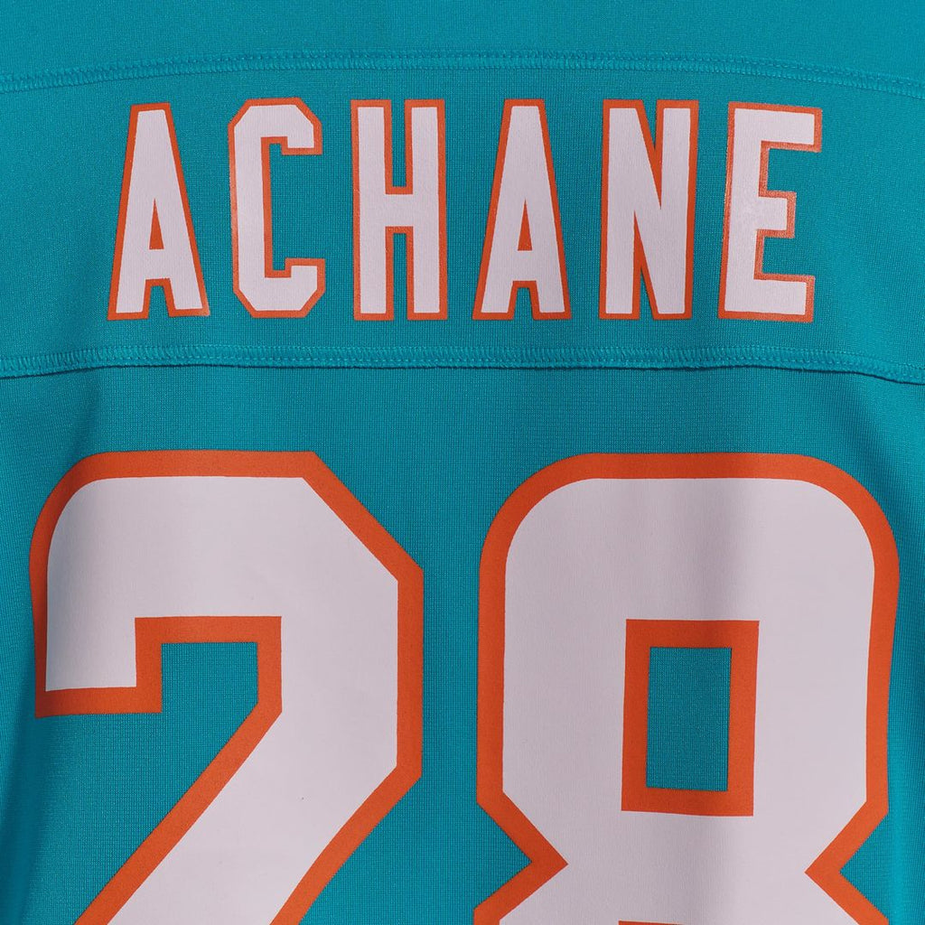 Miami Dolphins De'Von Achane Nike Player Game Jersey - Aqua