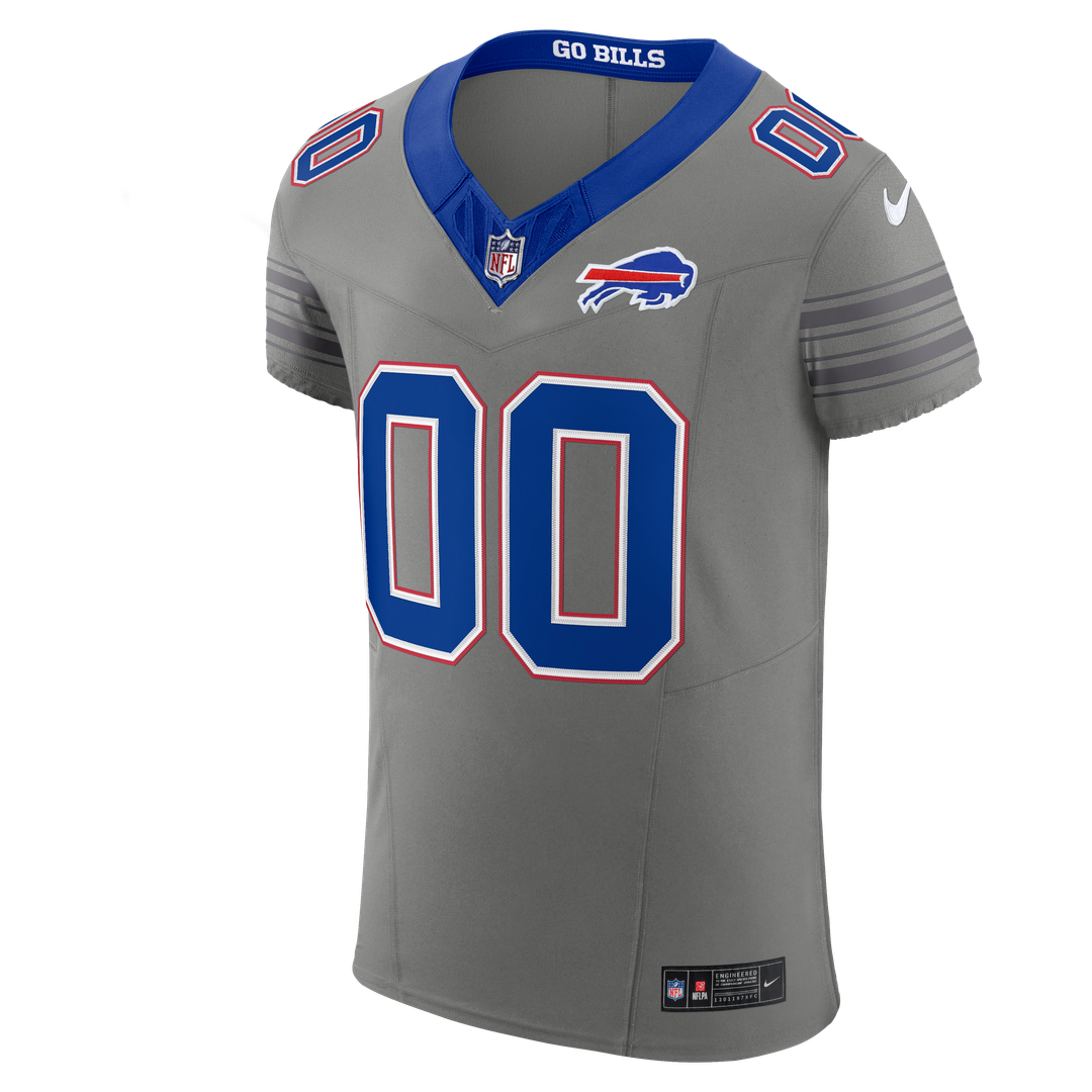 Buffalo Bills Nike Nickel City Vapor F.U.S.E. Custom Elite Jersey - Gray