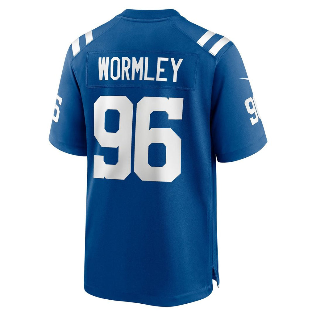 Indianapolis Colts Chris Wormley Nike Team Game Jersey - Royal