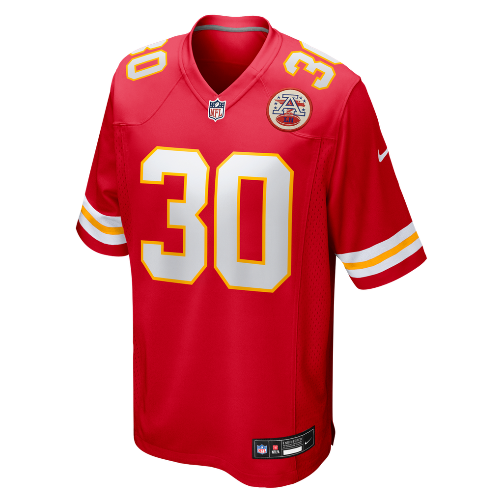 Kansas City Chiefs Chris Roland-Wallace Nike Game Jersey - Red