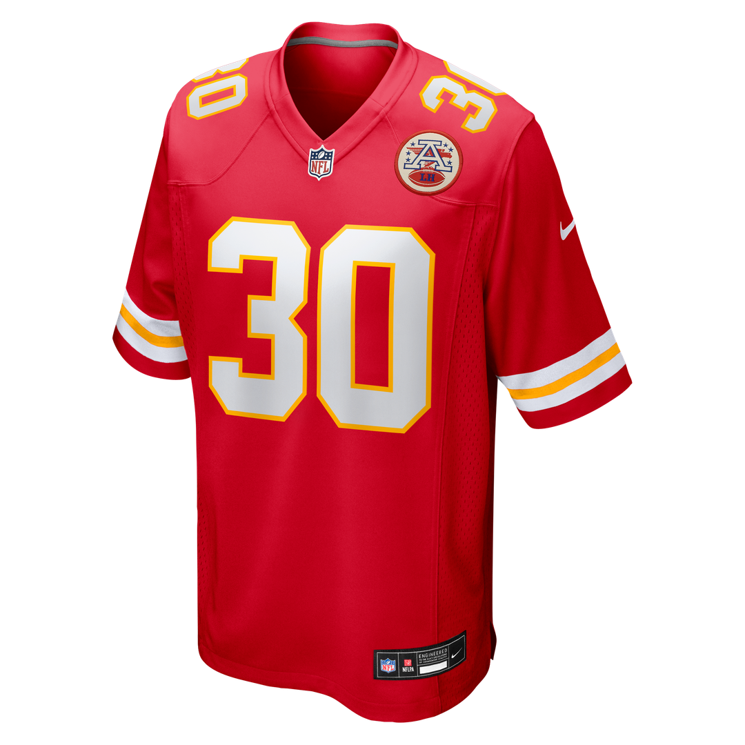 Kansas City Chiefs Chris Roland-Wallace Nike Game Jersey - Red