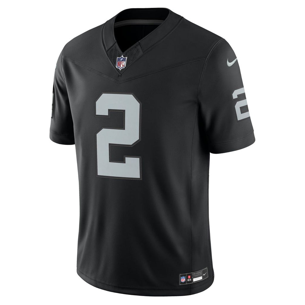 Las Vegas Raiders Ashton Jeanty Nike Team Vapor F.U.S.E. Stitched Limited Jersey - Black