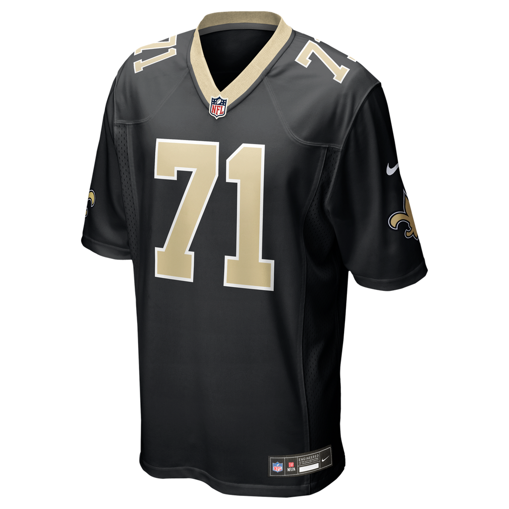 New Orleans Saints Kelvin Banks Jr. Nike Game Player Jersey - Black