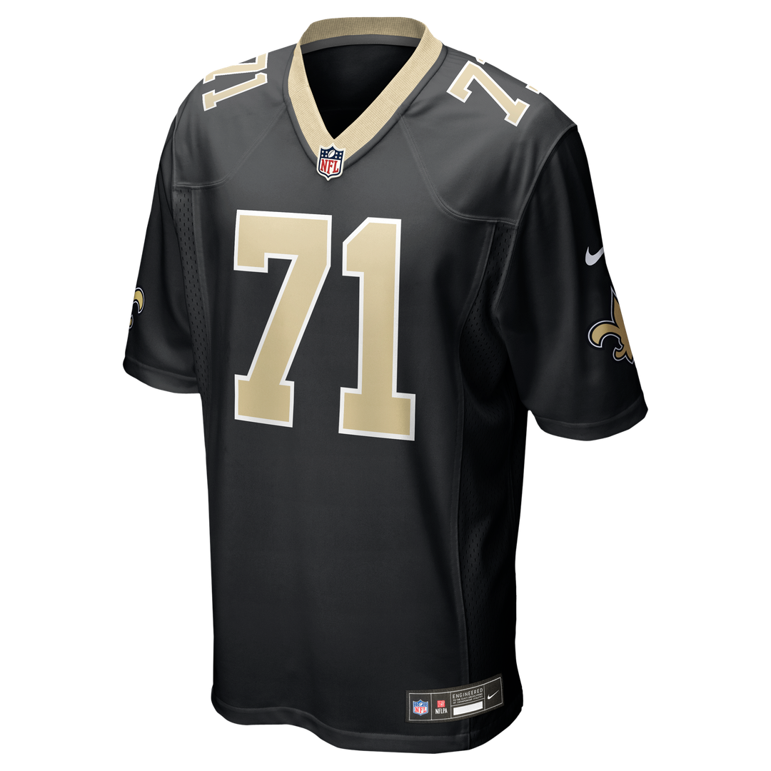 New Orleans Saints Kelvin Banks Jr. Nike Game Player Jersey - Black