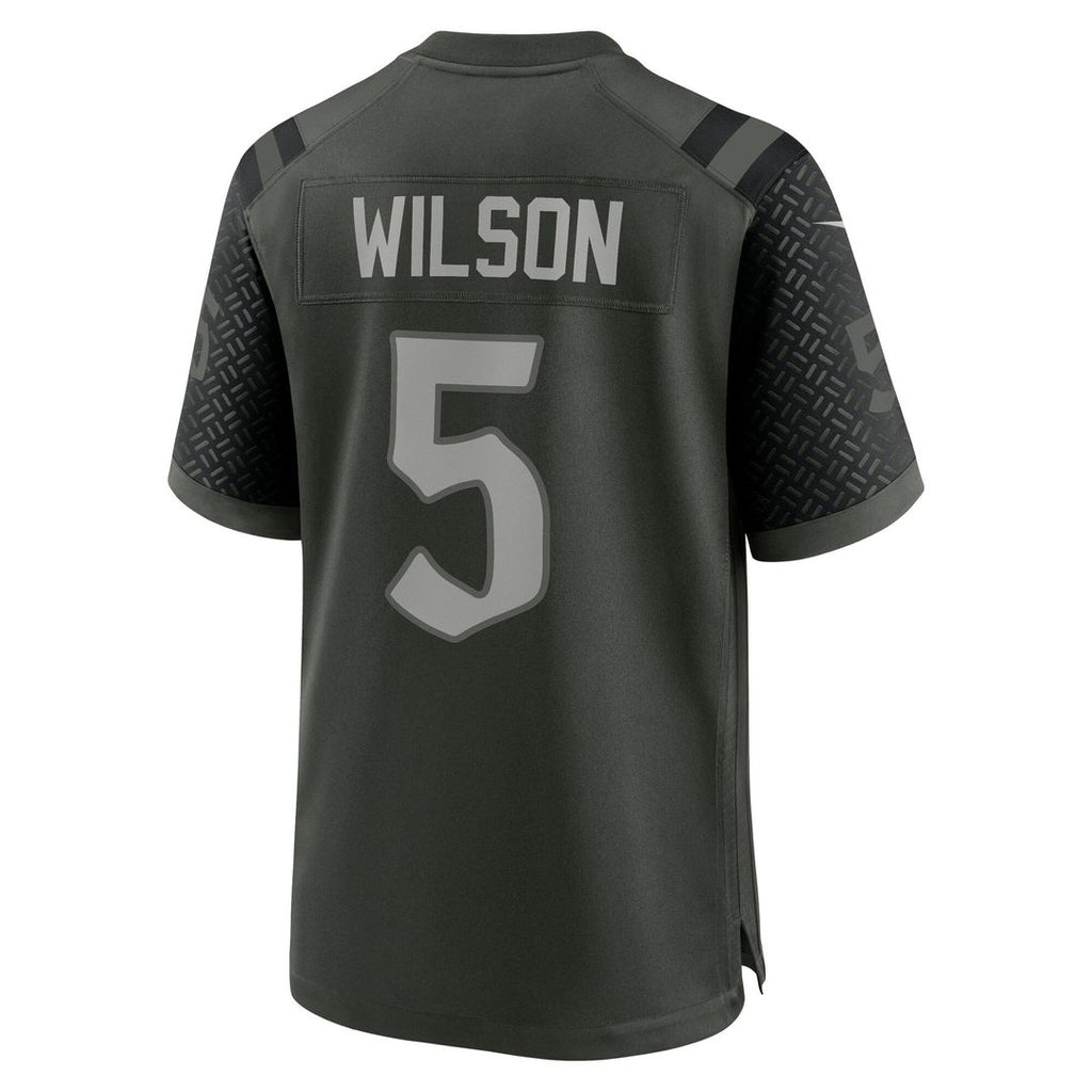 New York Jets Garrett Wilson Nike Rivalries Collection Game Jersey - Green