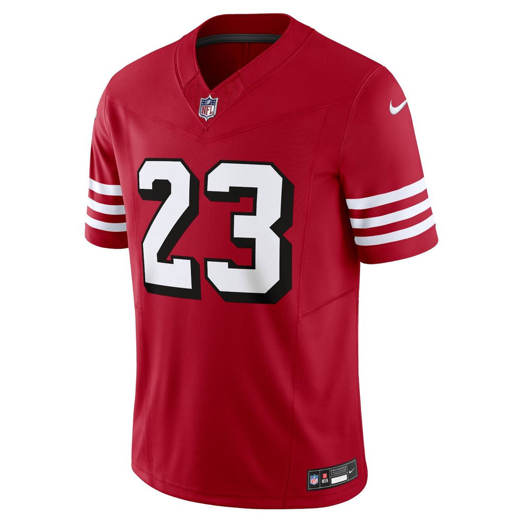 San Francisco 49ers Christian McCaffrey Nike Vapor F.U.S.E. Limited Jersey - Scarlet