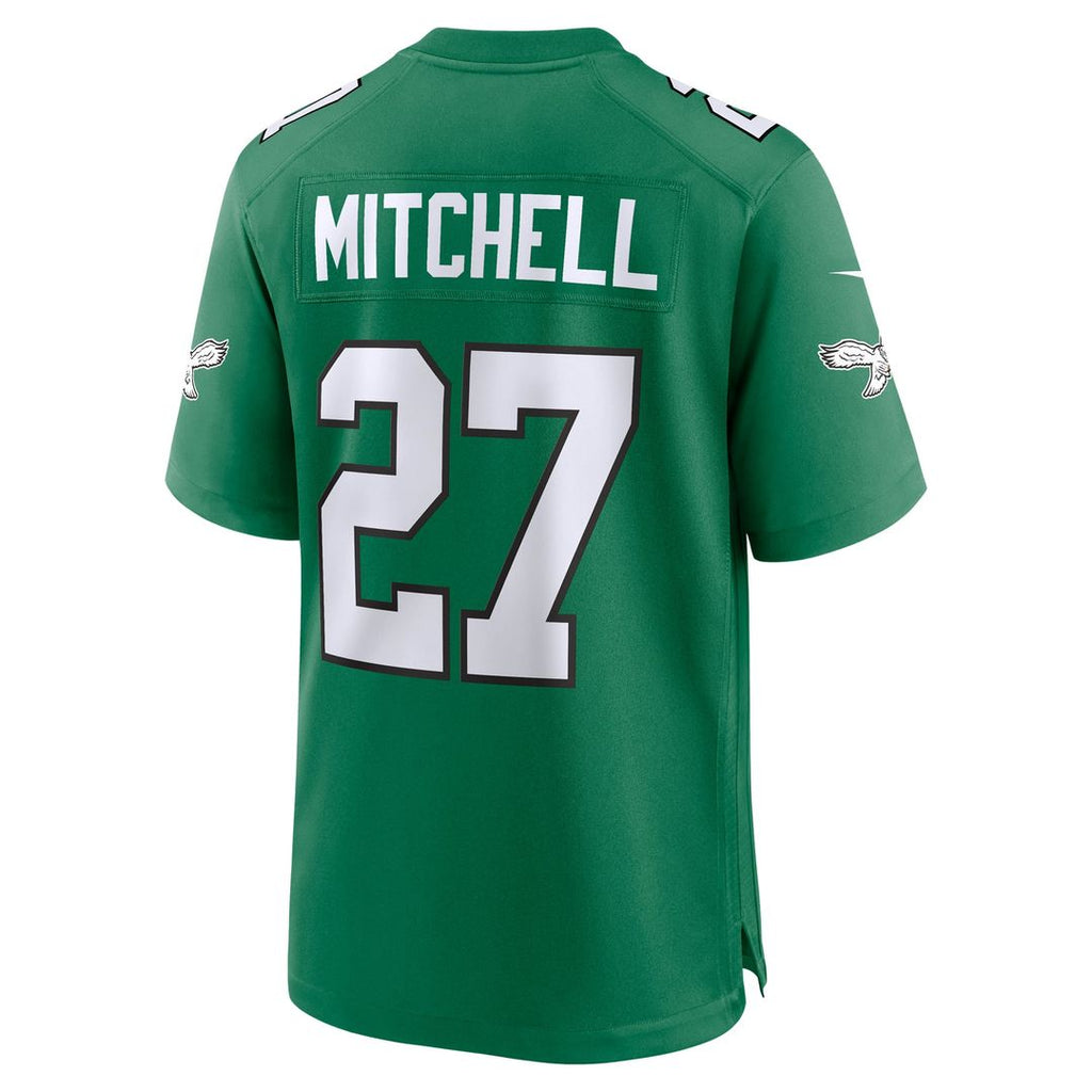 Philadelphia Eagles Quinyon Mitchell Nike Alternate Game Jersey - Kelly Green