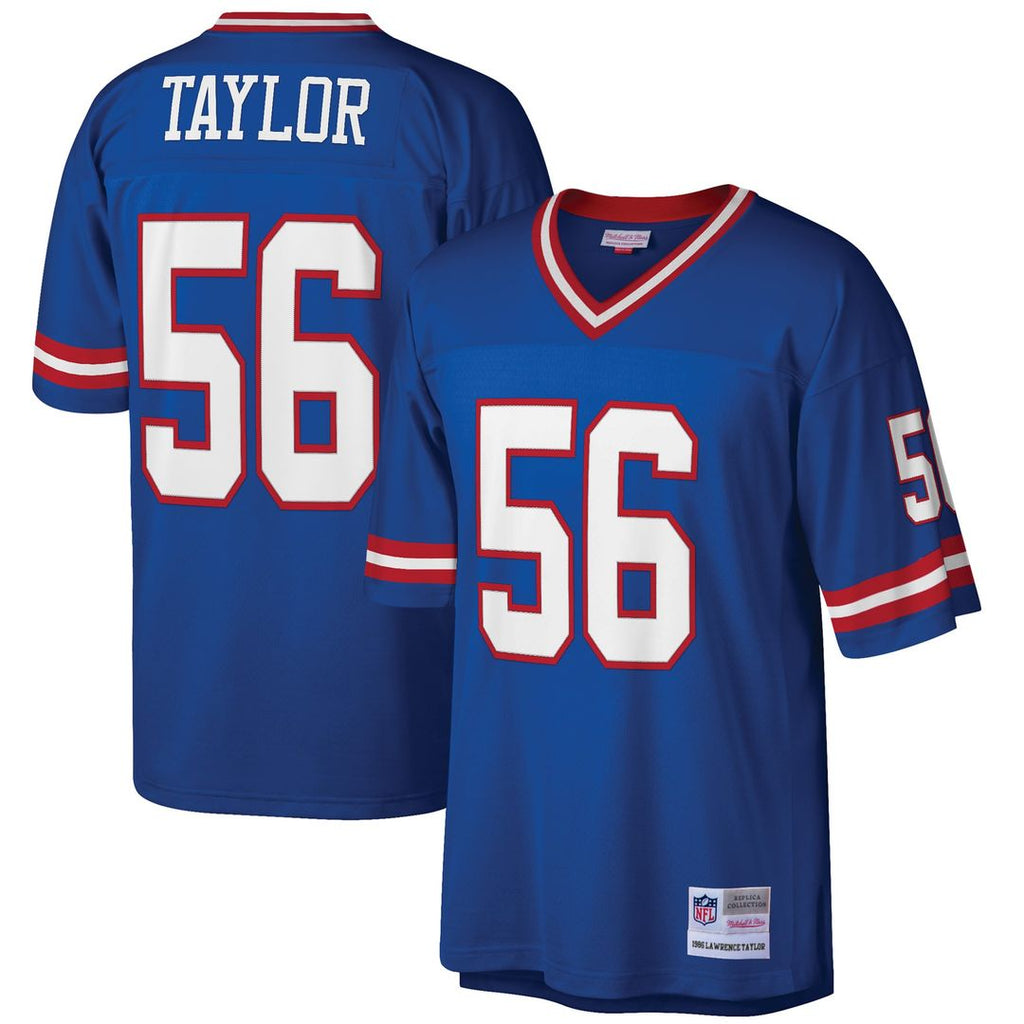 New York Giants Lawrence Taylor Mitchell & Ness Big & Tall 1986 Retired Player Replica Jersey - Royal