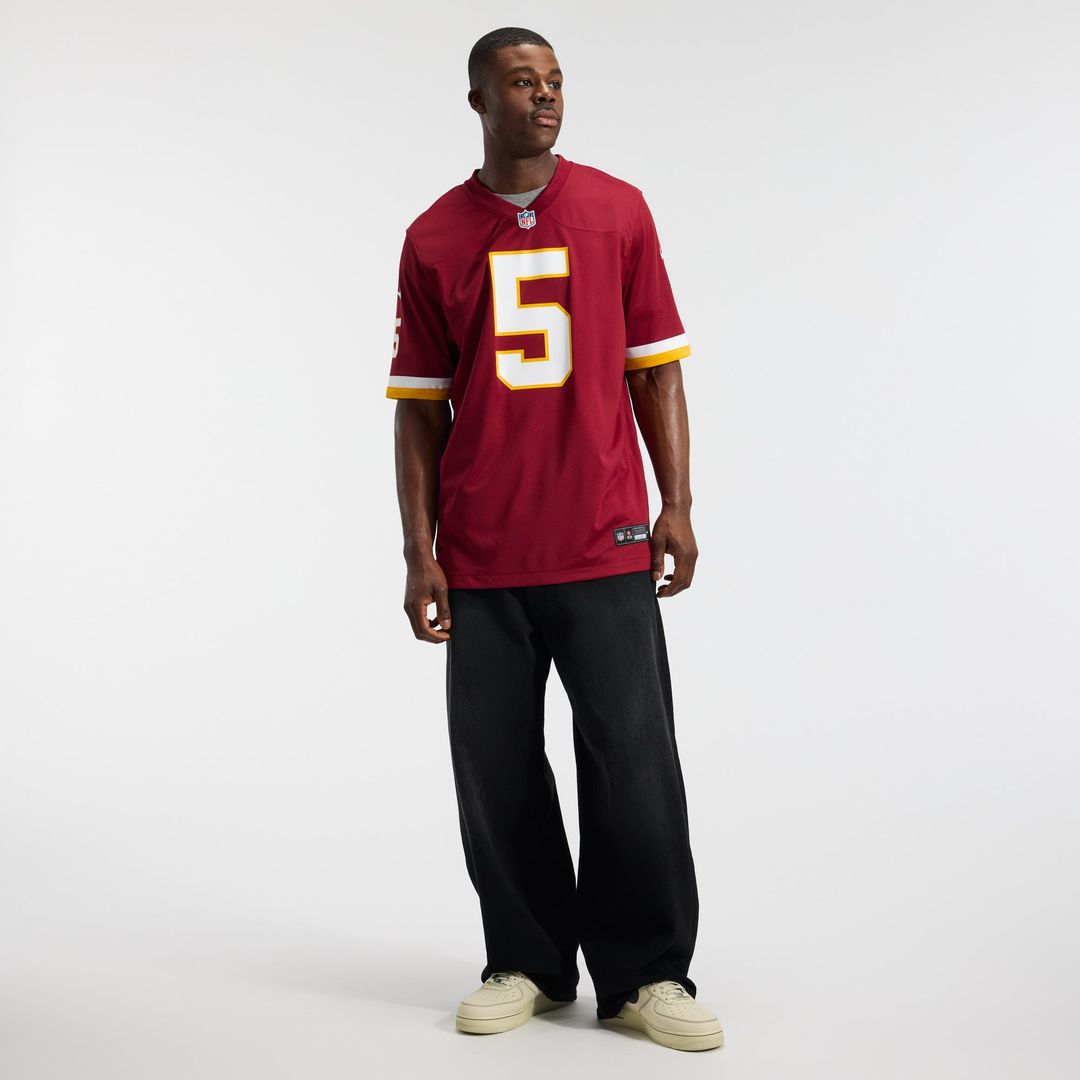 Hail Raiser Washington Commanders Jayden Daniels Nike Alternate Game Jersey - Black