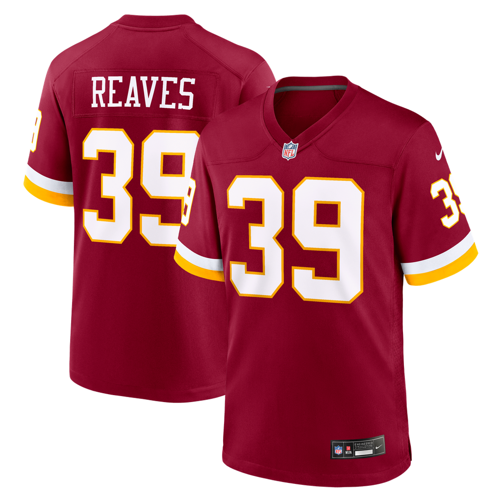 Washington Commanders Jeremy Reaves Nike Game Super Bowl Era Jersey - White