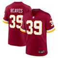 Washington Commanders Jeremy Reaves Nike Game Jersey - Burgundy