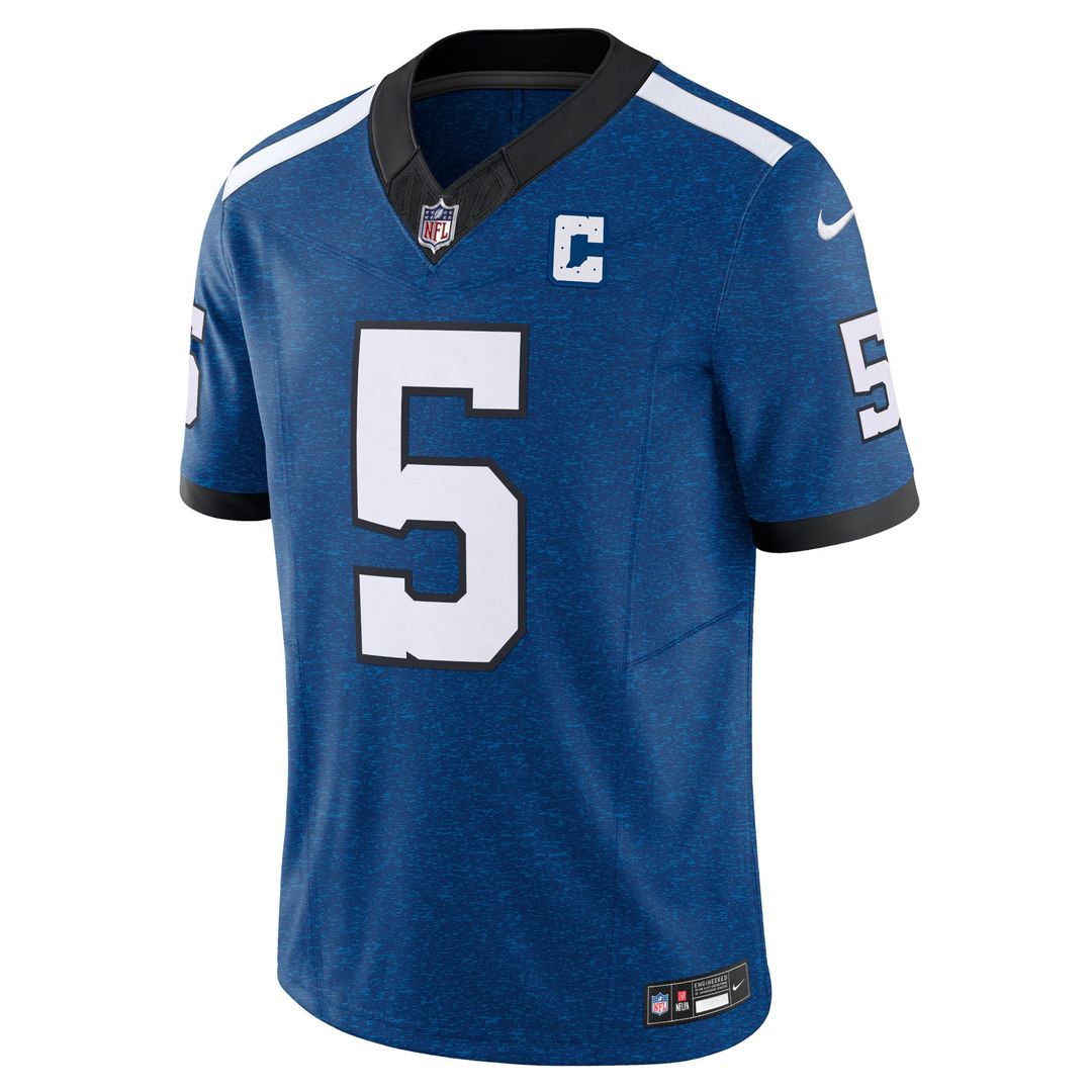 Indianapolis Colts Anthony Richardson Nike Alternate Vapor F.U.S.E. Limited Jersey - Royal