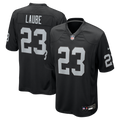 Las Vegas Raiders Dylan Laube Nike Team Game Jersey - Black