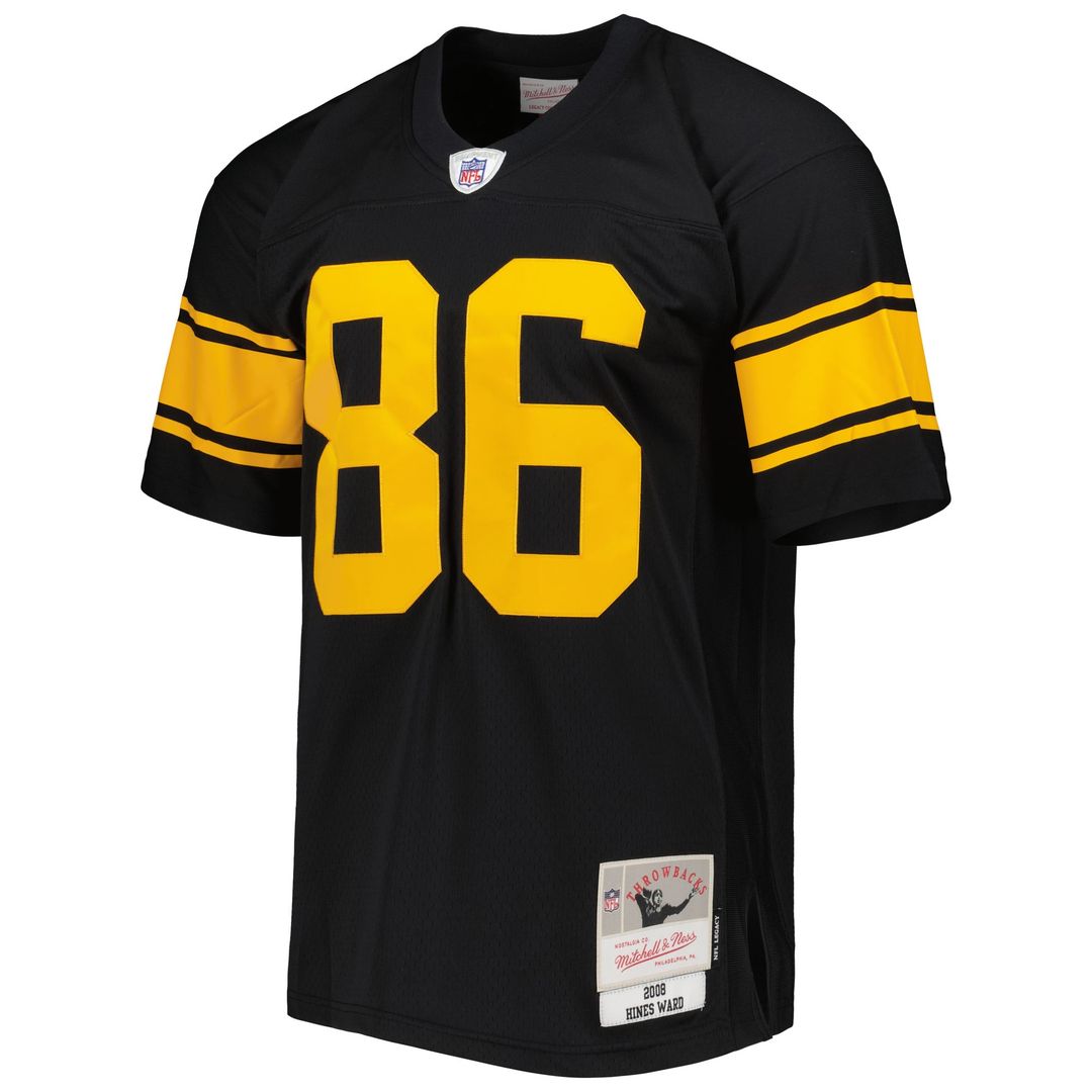 Pittsburgh Steelers Hines Ward Mitchell & Ness Legacy Replica Jersey - Black