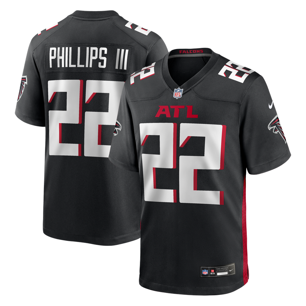 Atlanta Falcons Clark Phillips III Nike Team Game Jersey - Black