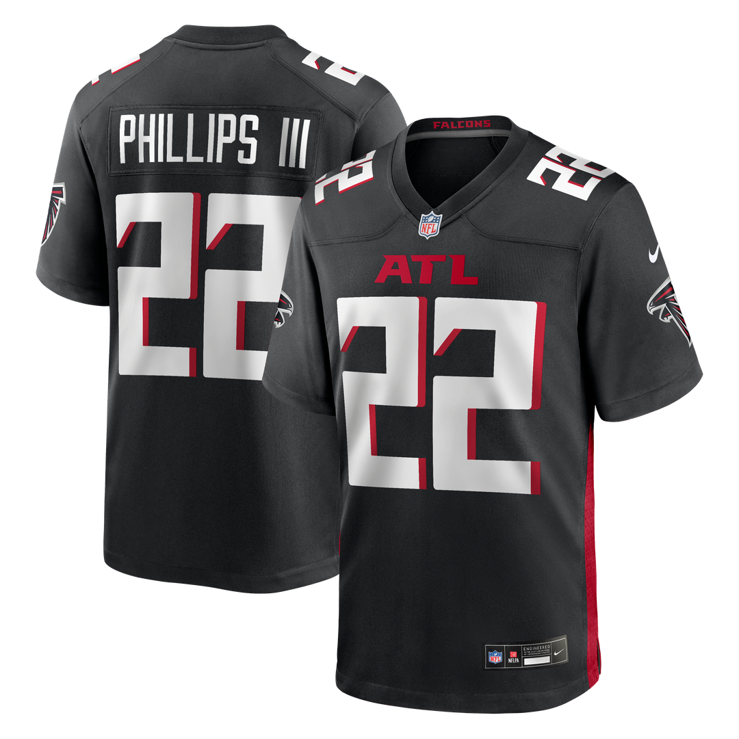 Atlanta Falcons Clark Phillips III Nike Team Game Jersey - Black