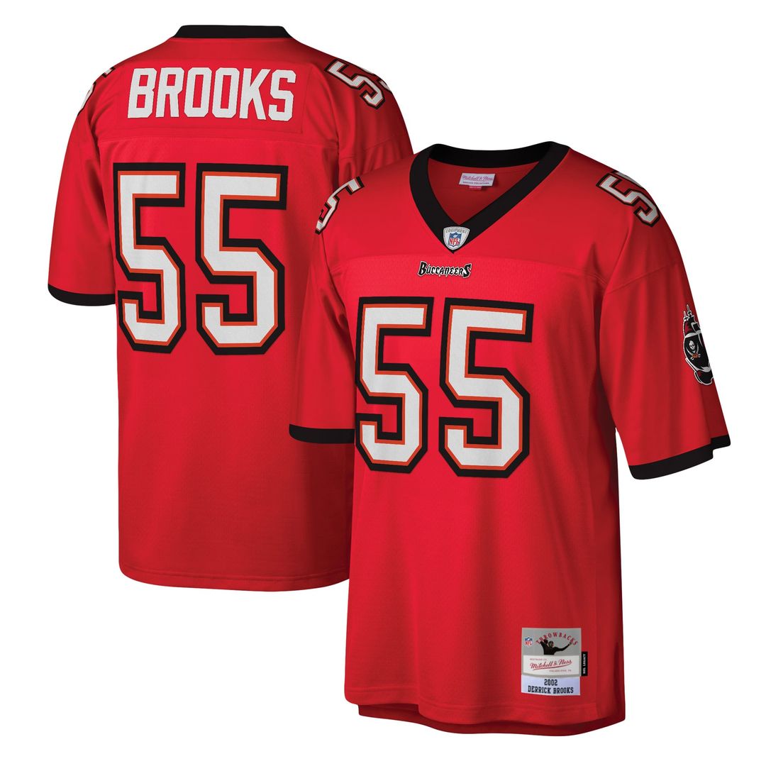 Tampa Bay Buccaneers Derrick Brooks Mitchell & Ness Legacy Replica Jersey - Red