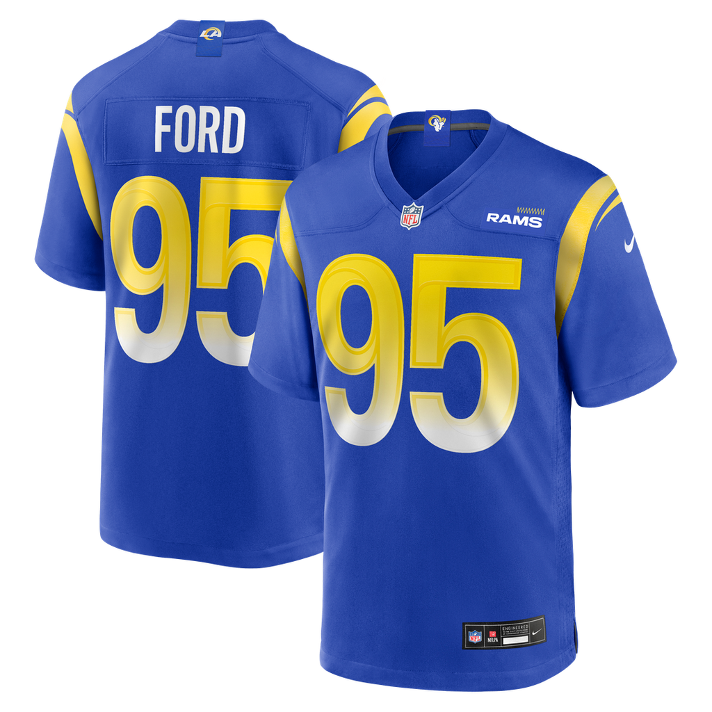 Los Angeles Rams Poona Ford Nike Team Game Jersey - Royal