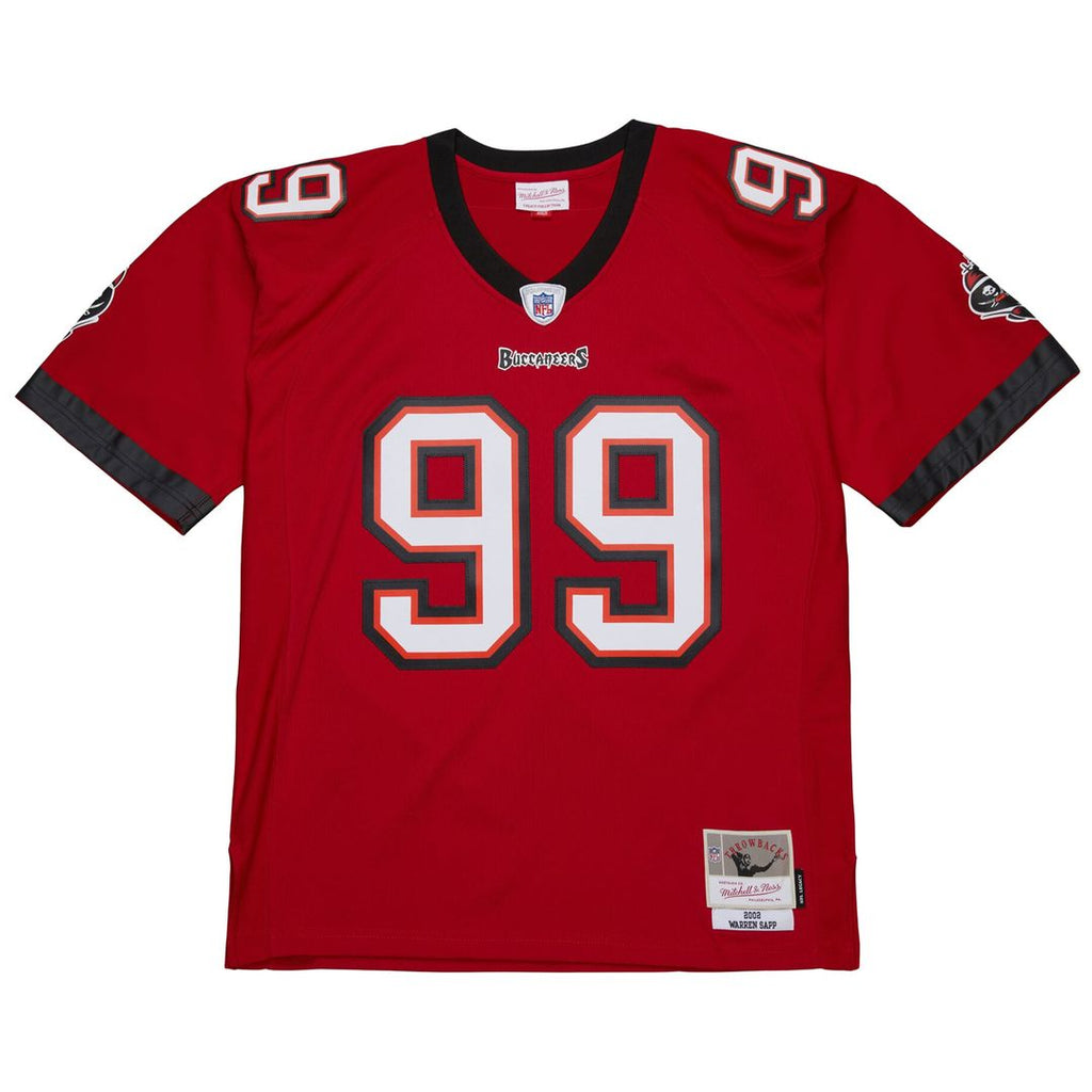 Tampa Bay Buccaneers Warren Sapp Mitchell & Ness 1995 Legacy Replica Jersey - Orange