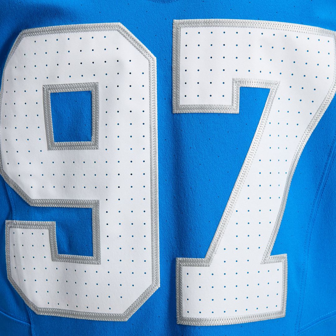 Detroit Lions Aidan Hutchinson Nike Alternate Vapor F.U.S.E. Elite Jersey - Black
