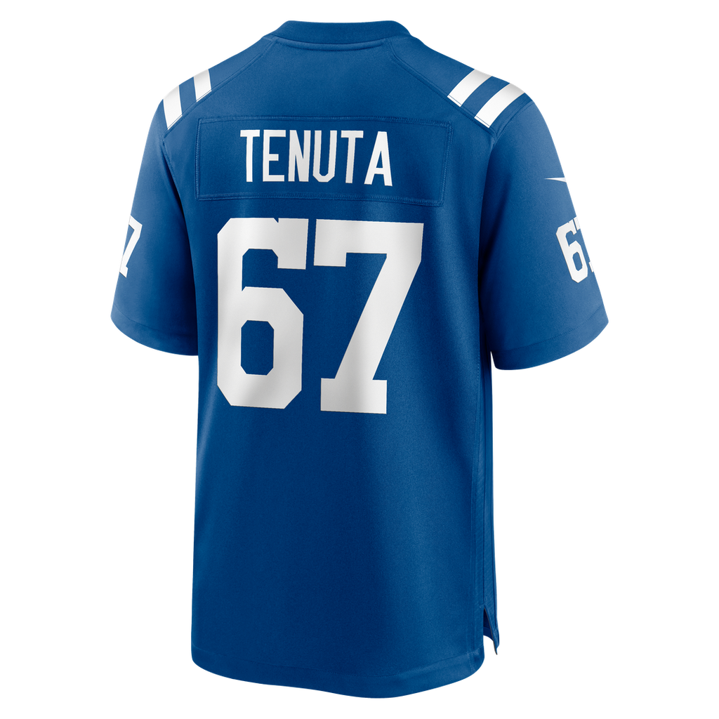 Indianapolis Colts Luke Tenuta Nike Team Game Jersey - Royal