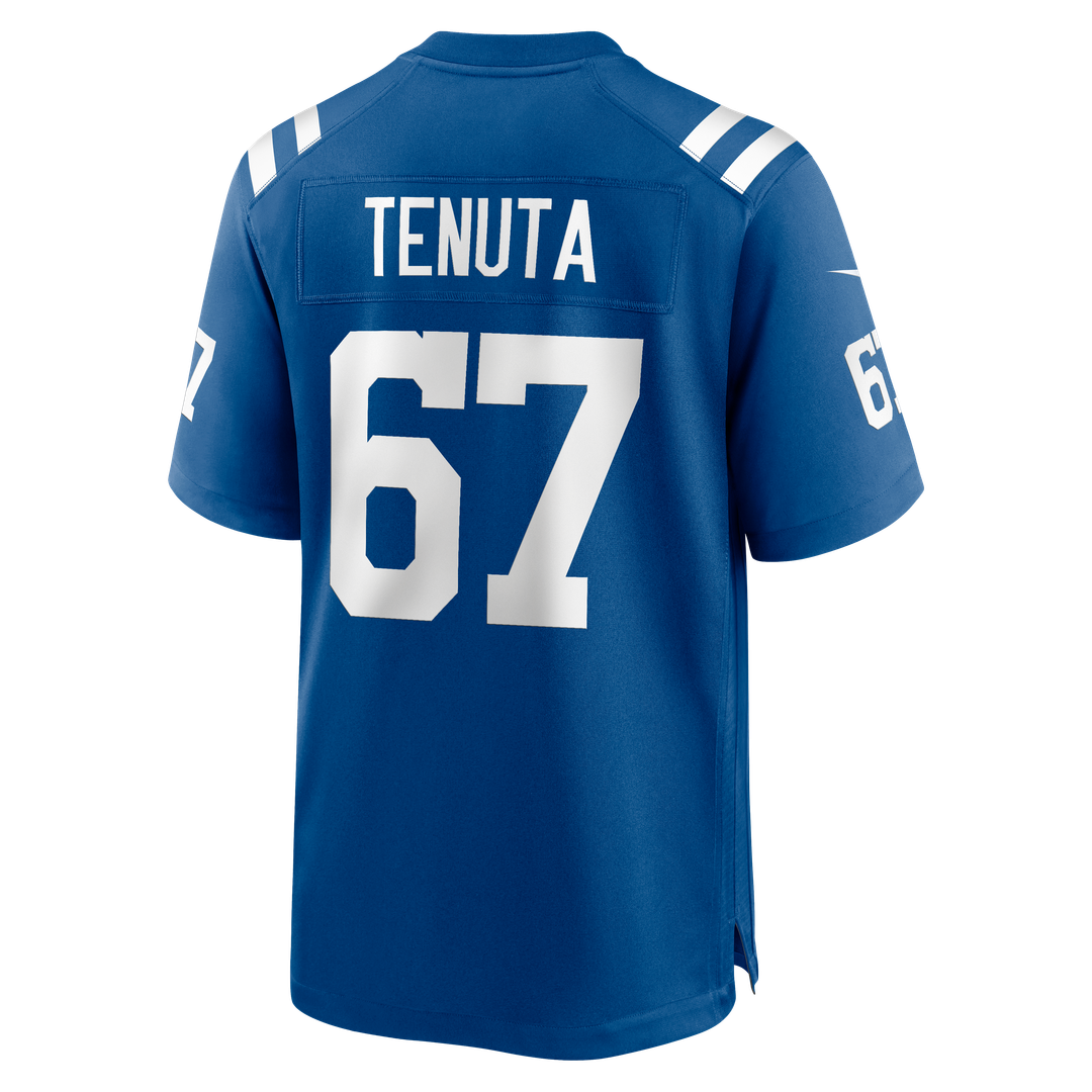 Indianapolis Colts Luke Tenuta Nike Team Game Jersey - Royal
