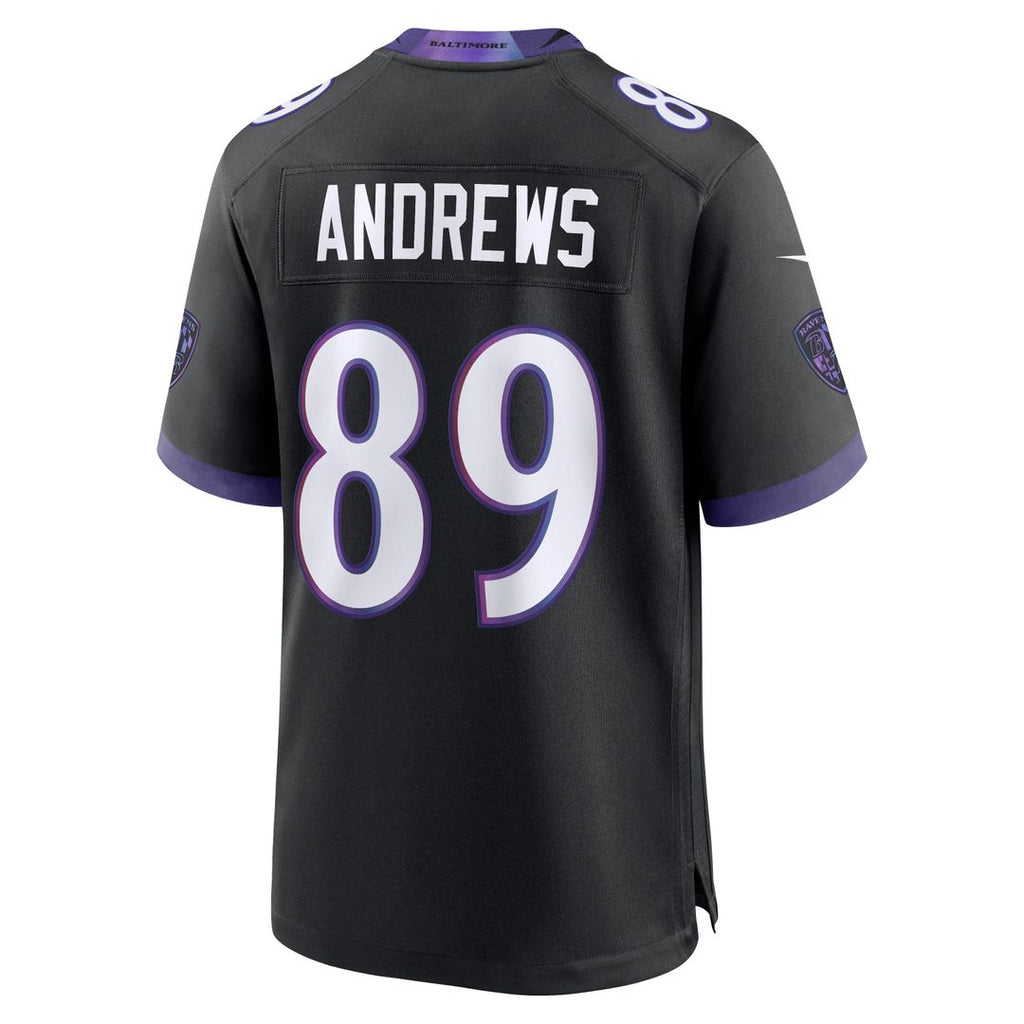 Baltimore Ravens Mark Andrews Nike Alternate Game Jersey - Black