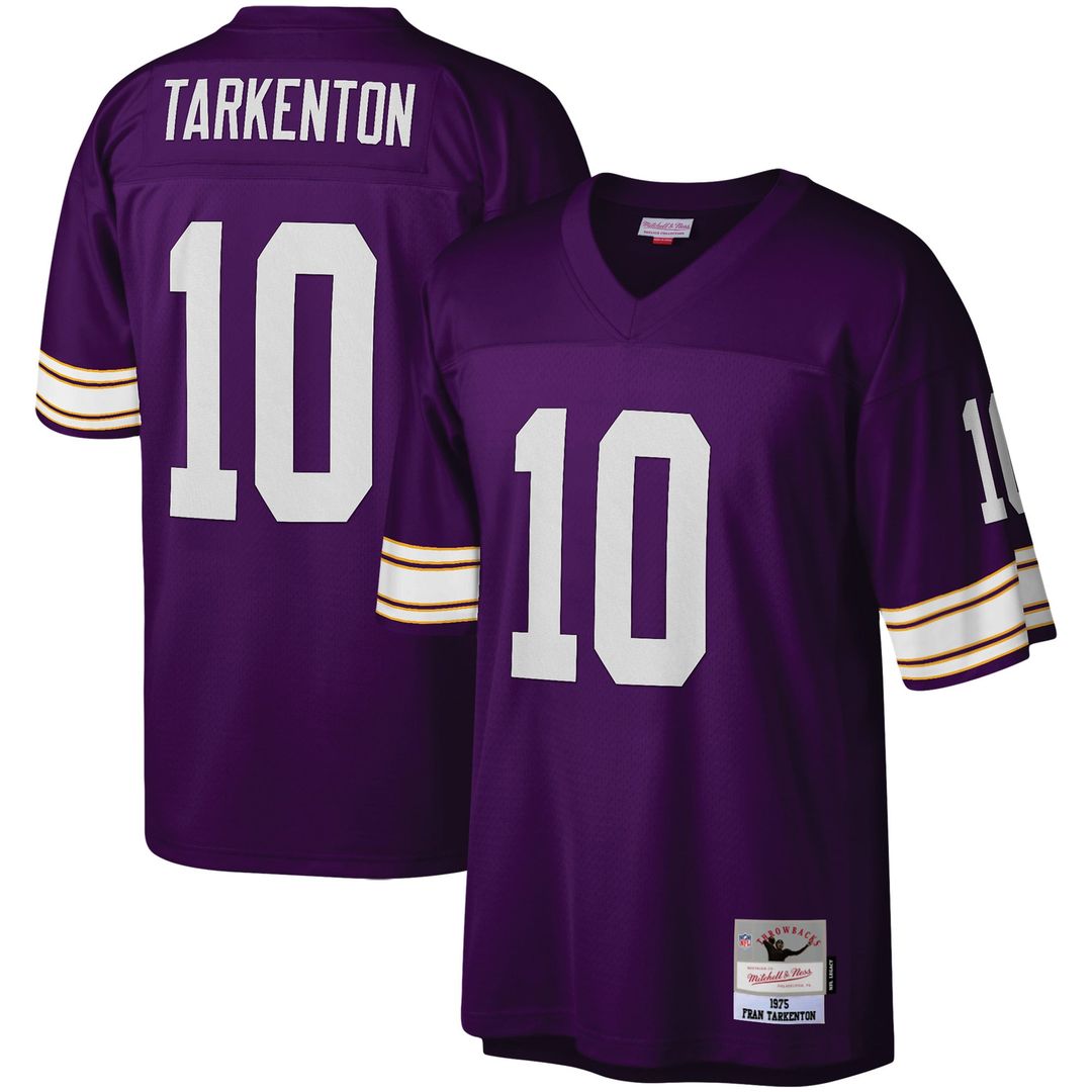 Minnesota Vikings Fran Tarkenton Mitchell & Ness Legacy Replica Jersey - Purple