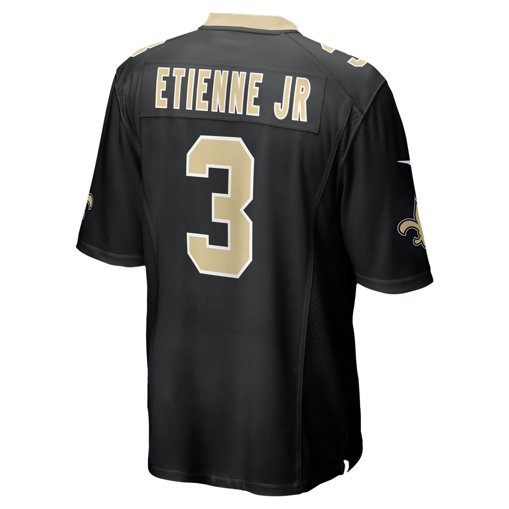 New Orleans Saints Travis Etienne Jr Nike Game Jersey - Black