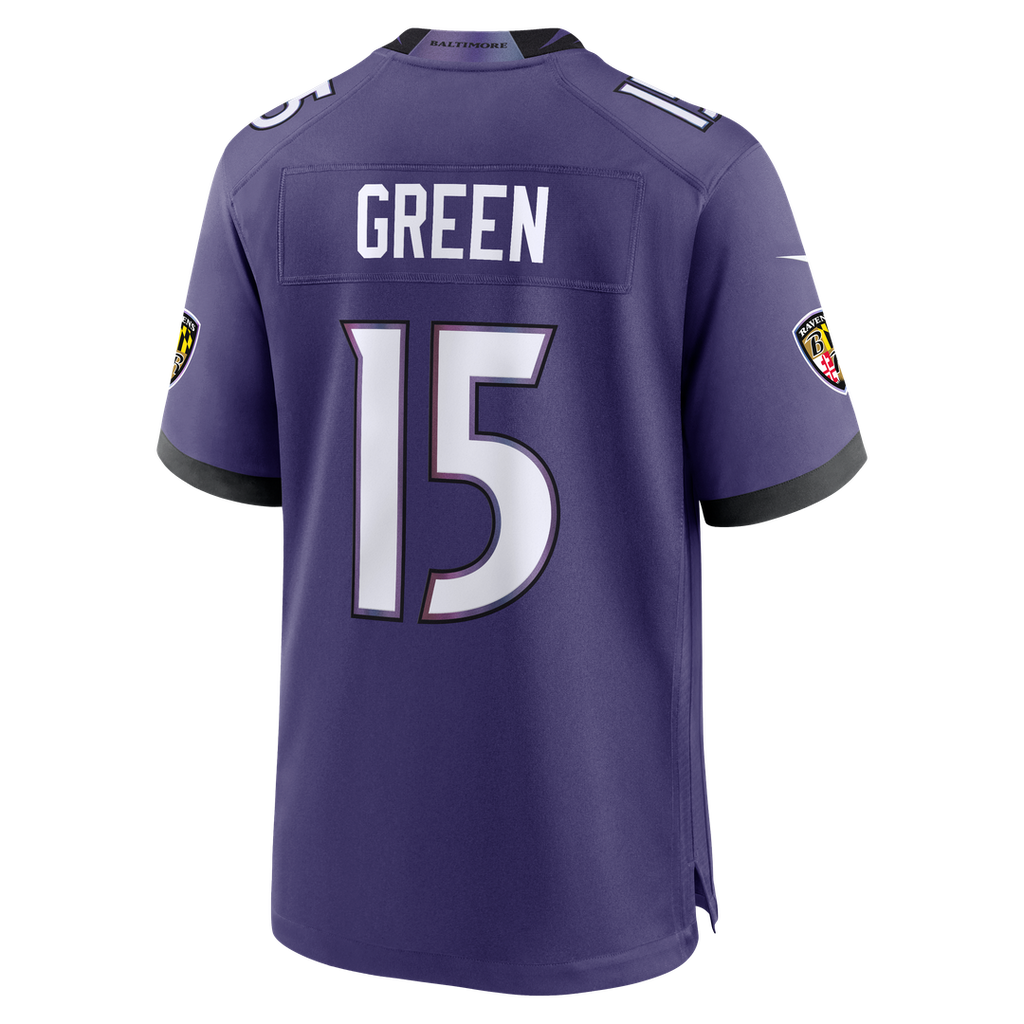 Baltimore Ravens Mike Green Nike Team Game Jersey - Purple