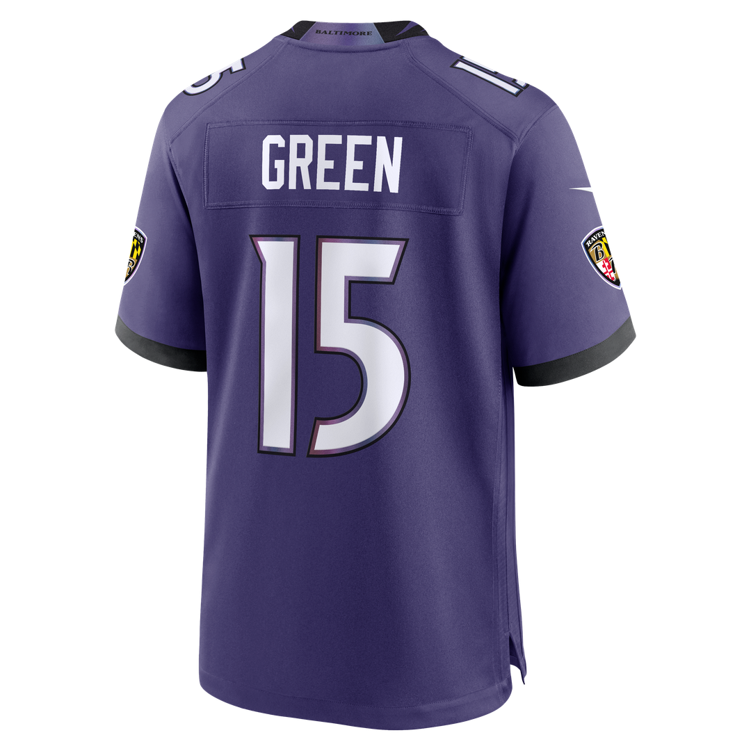 Baltimore Ravens Mike Green Nike Team Game Jersey - Purple