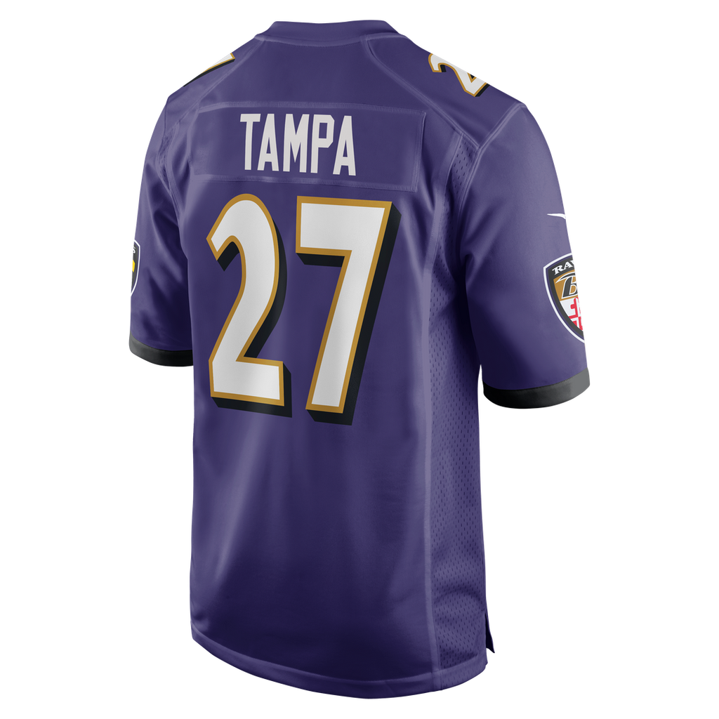Baltimore Ravens T.J. Tampa Nike Team Game Jersey - Purple