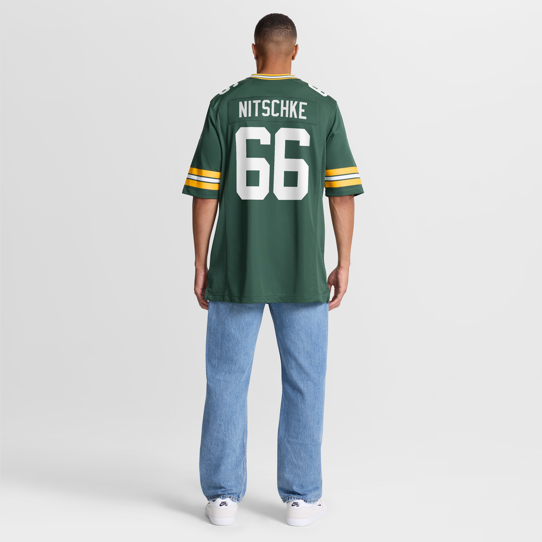 Green Bay Packers Ray Nitschke Nike Game Retired Player Jersey - Green