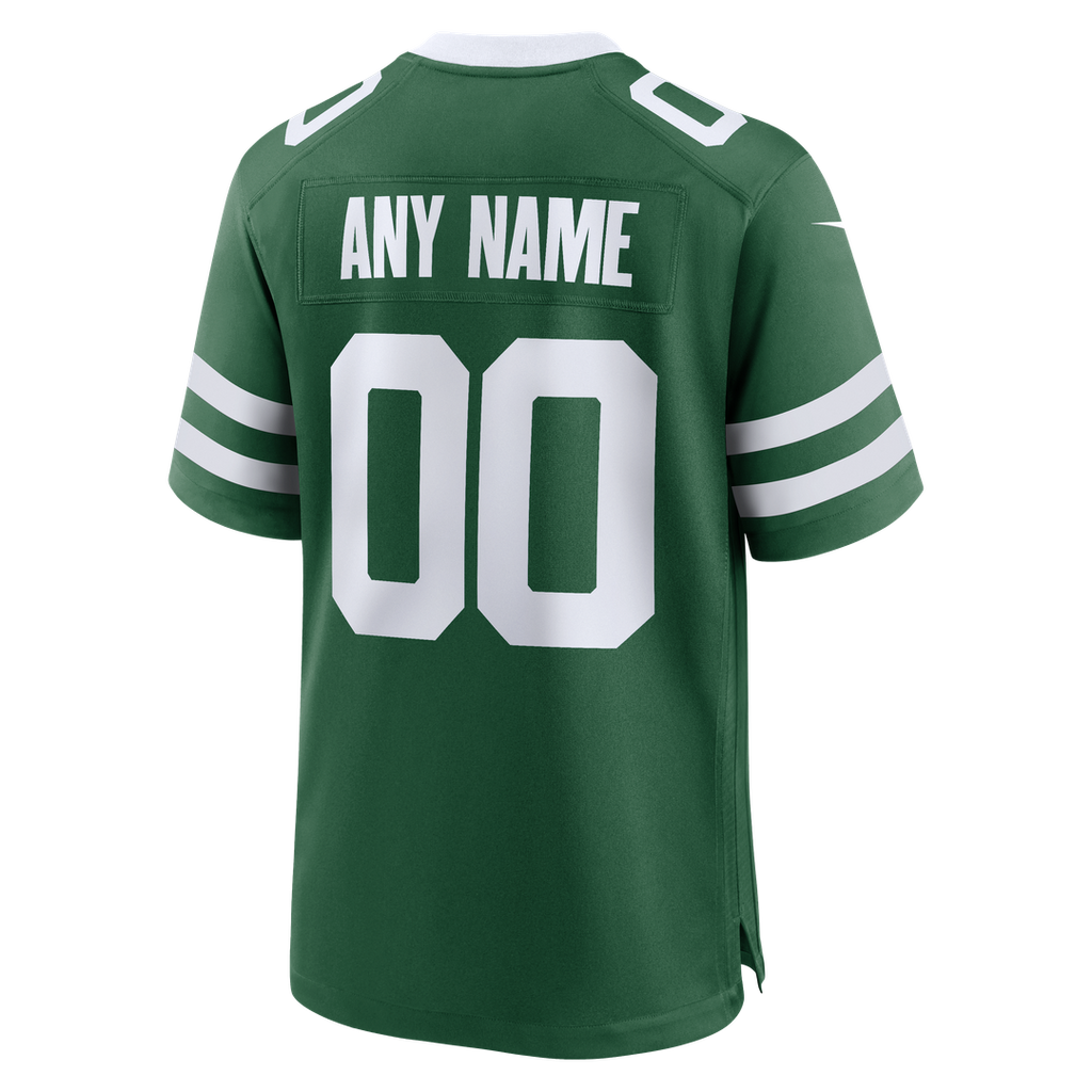 New York Jets Nike Custom Game Jersey - Legacy Green