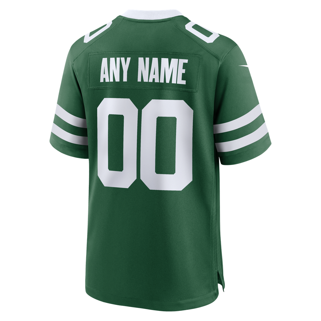 New York Jets Nike Custom Game Jersey - Legacy Green