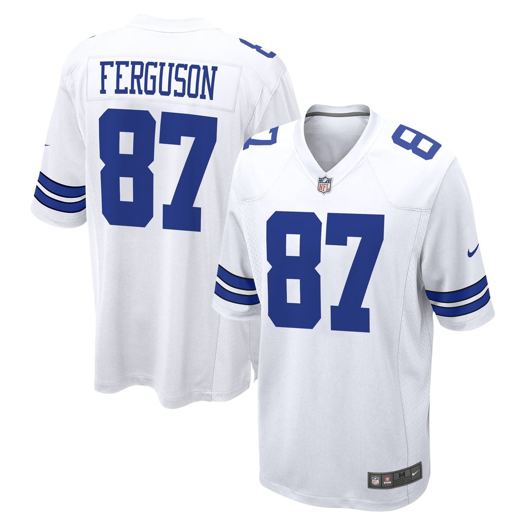 Dallas Cowboys Jake Ferguson Nike Team Game Jersey - Navy