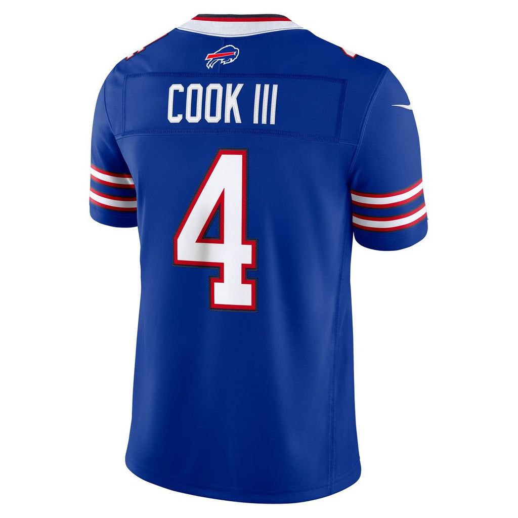 Buffalo Bills James Cook III Nike Team Vapor F.U.S.E. Stitched Limited Jersey - Royal