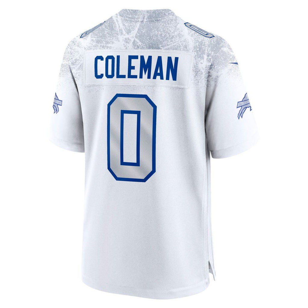 Buffalo Bills Keon Coleman Nike Rivalries Collection Game Jersey - White