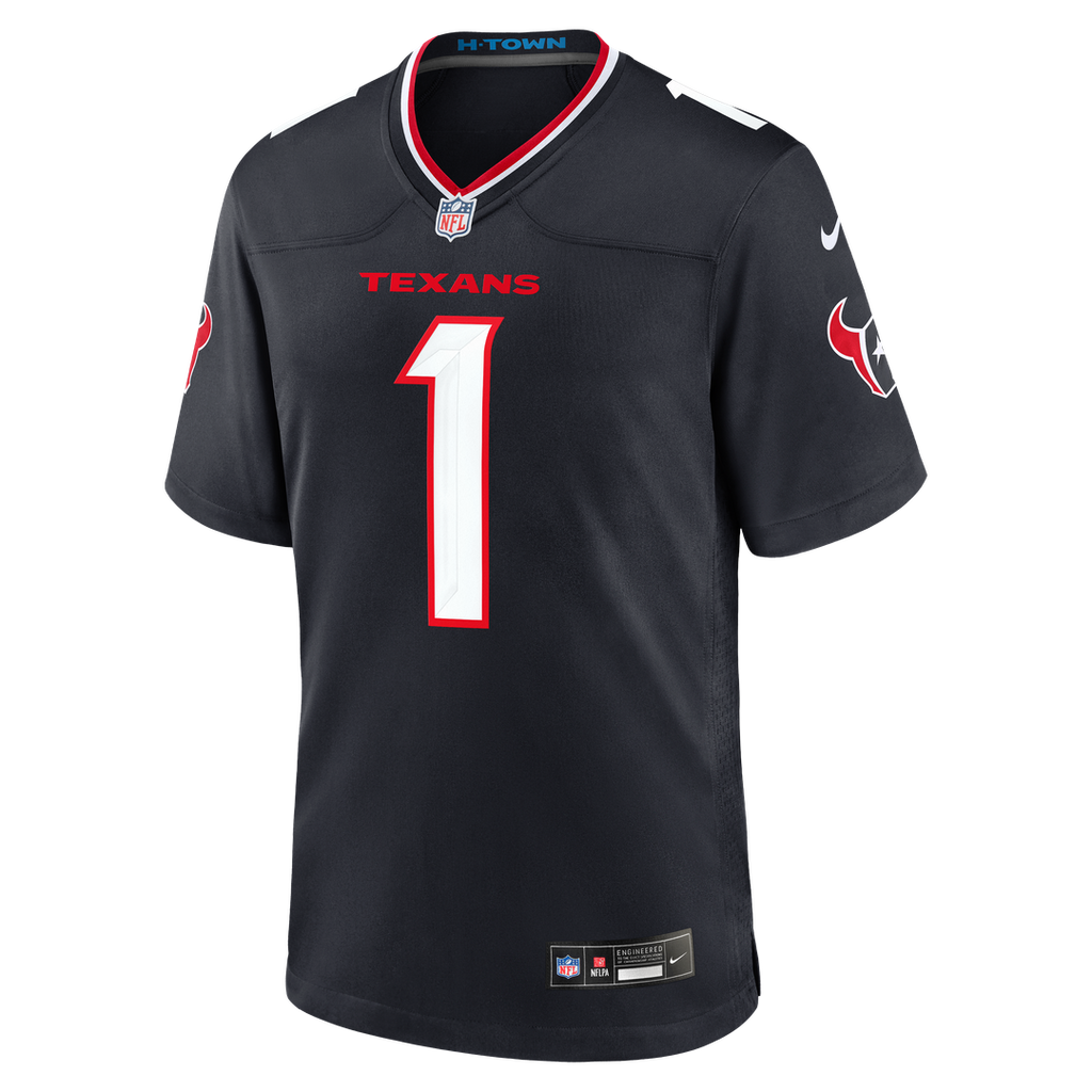 Houston Texans Tank Dell Nike Team Game Jersey - Navy