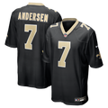 New Orleans Saints Morten Andersen Nike Game Retired Player Jersey - Black
