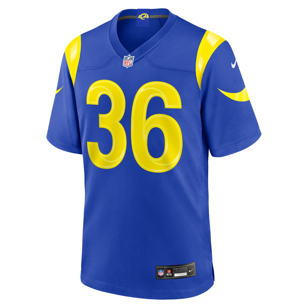 Los Angeles Rams Alex Johnson Nike Team Game Jersey - Royal