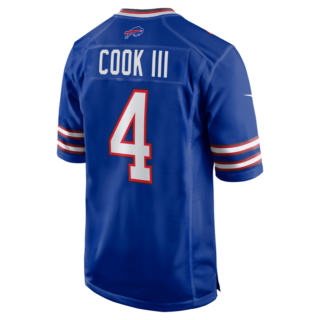 Buffalo Bills James Cook III Nike Team Game Jersey - Royal