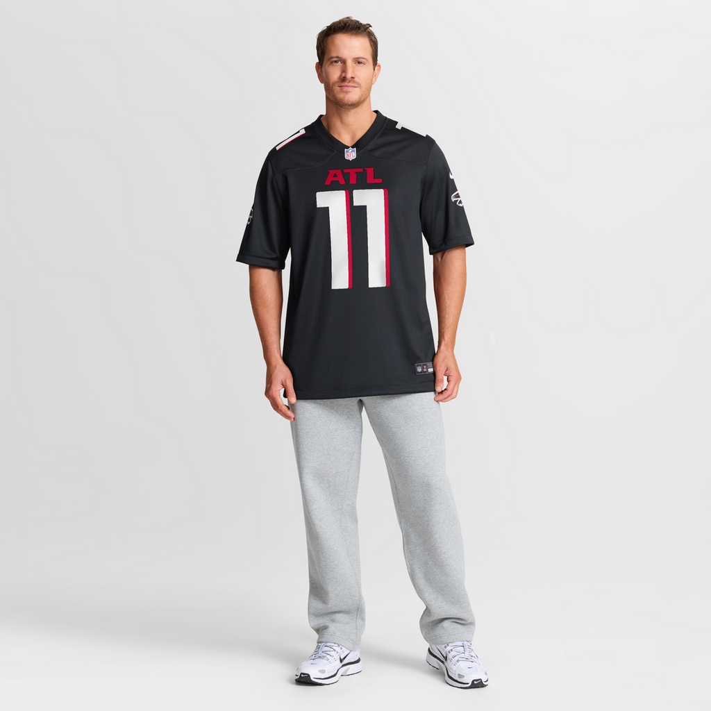 Atlanta Falcons Jalon Walker Nike Team Game Jersey - Black