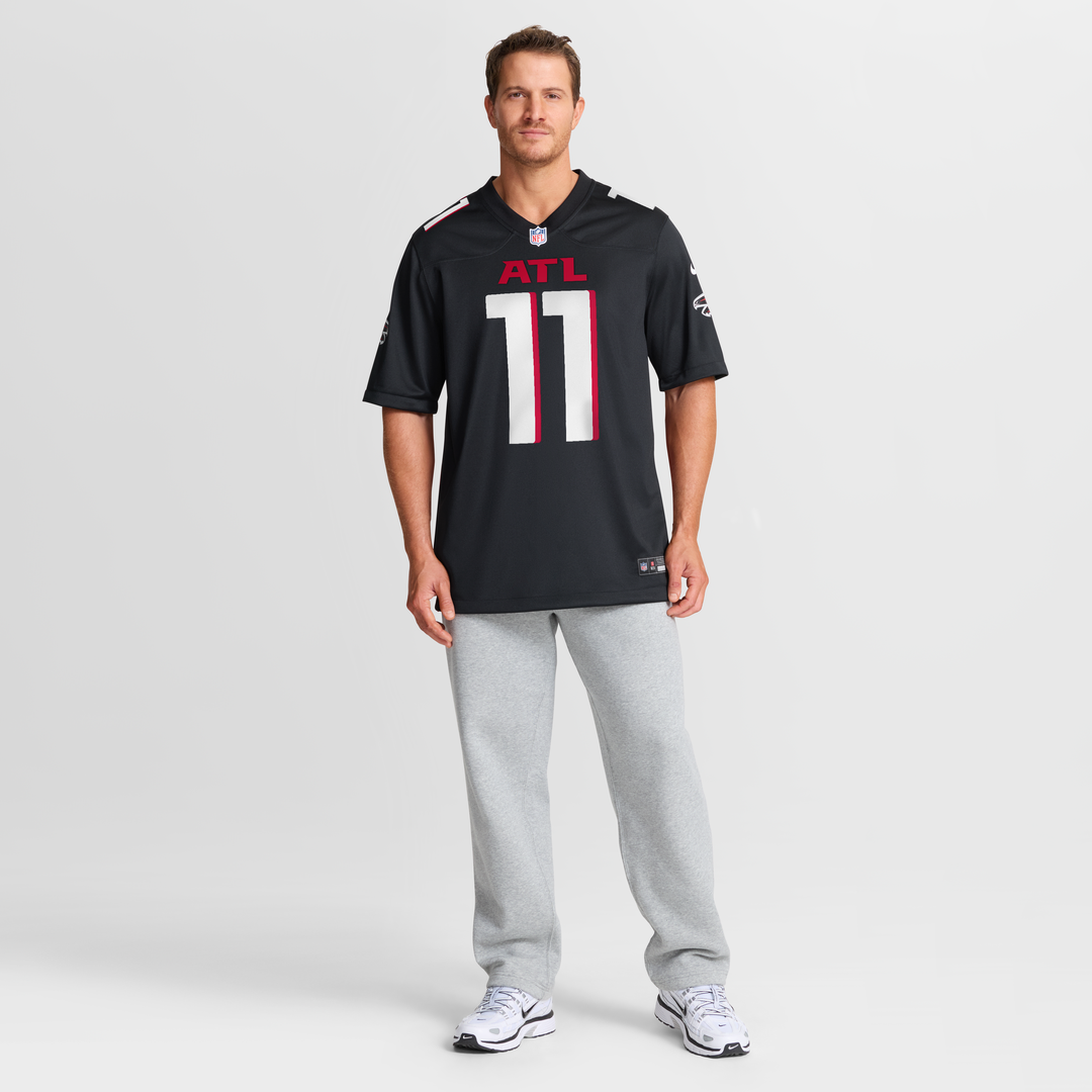 Atlanta Falcons Jalon Walker Nike Team Game Jersey - Black