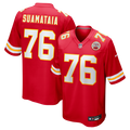 Kansas City Chiefs Kingsley Suamataia Nike Game Jersey - Red