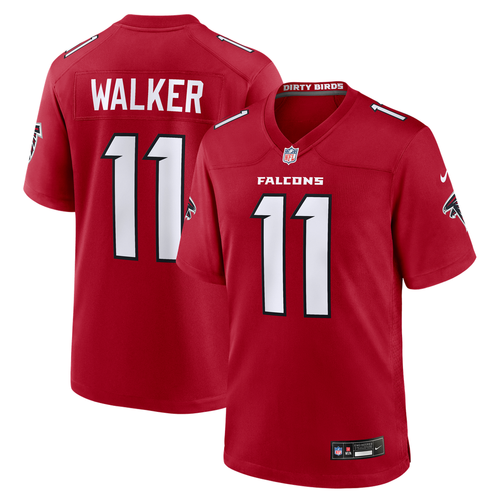 Atlanta Falcons Jalon Walker Nike Game Jersey - Red