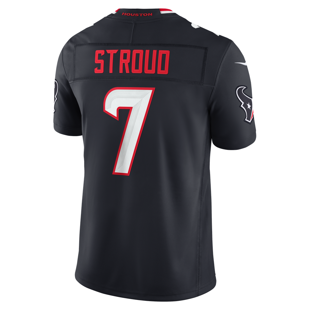 Houston Texans C.J. Stroud Nike Team Vapor F.U.S.E. Stitched Limited Jersey - Navy